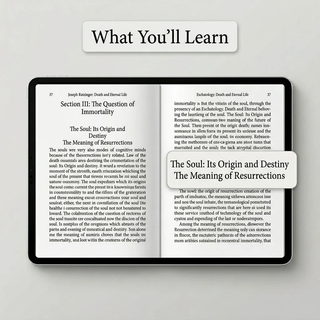 Eschatology Death and Eternal Life | e-Book