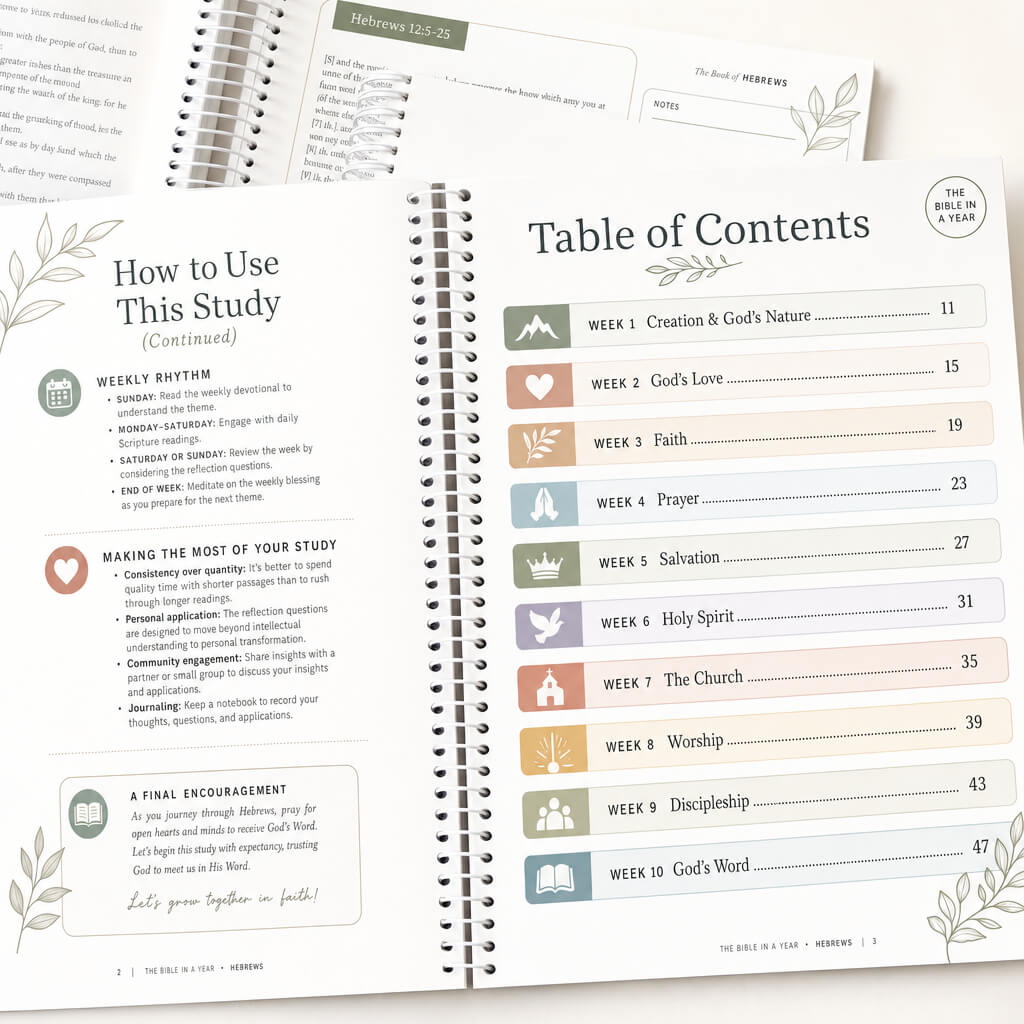 Bible In A Year: 52-Week Study